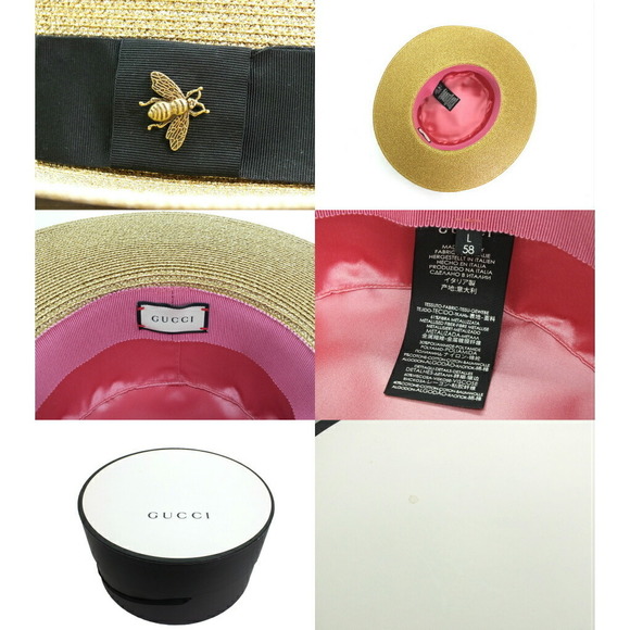 Gucci Papier Hat Lame Fabric - Picture 3 of 3